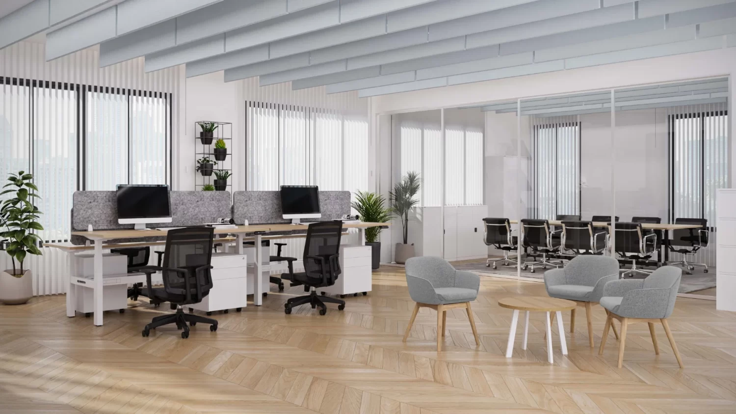 Boost+ Single Sided Desk