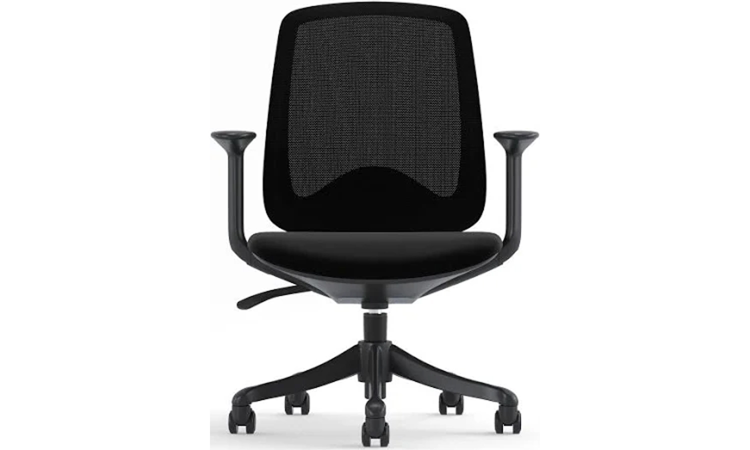 Sphere Task Chair - Black Frame with Black Mesh