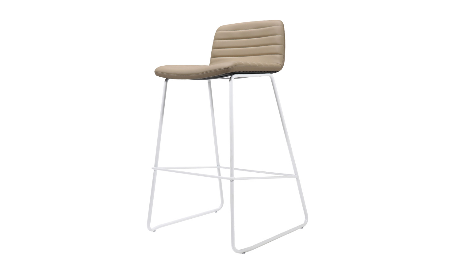Pixel Bar Stool – White Frame - 730H - Image 3