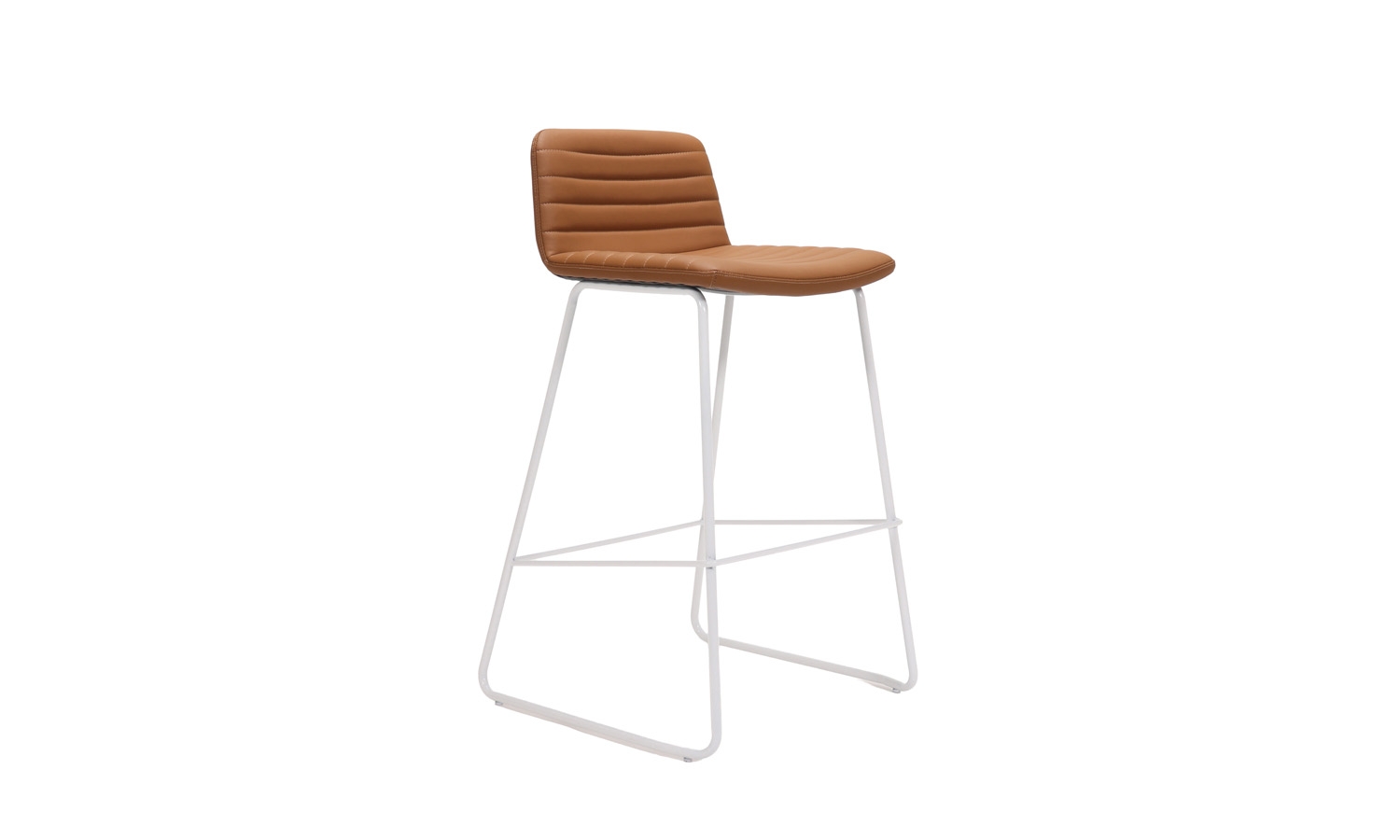 Pixel Bar Stool – White Frame - 730H - Image 4