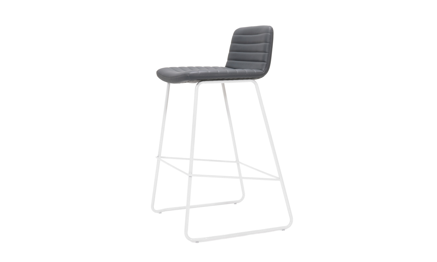 Pixel Bar Stool – White Frame - 730H - Image 5