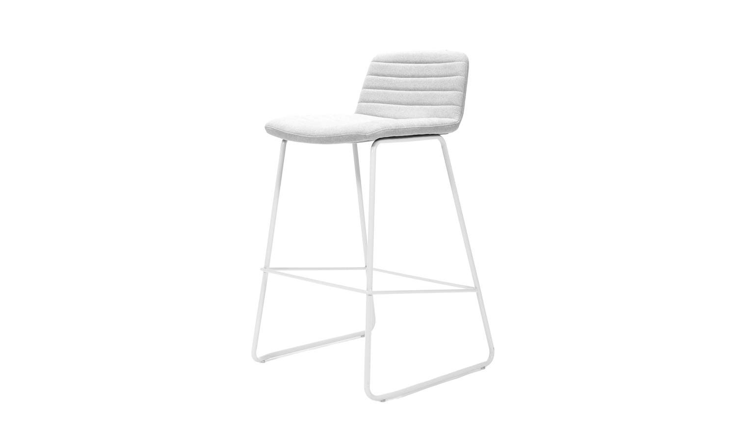 Pixel Bar Stool – White Frame - 730H - Image 2