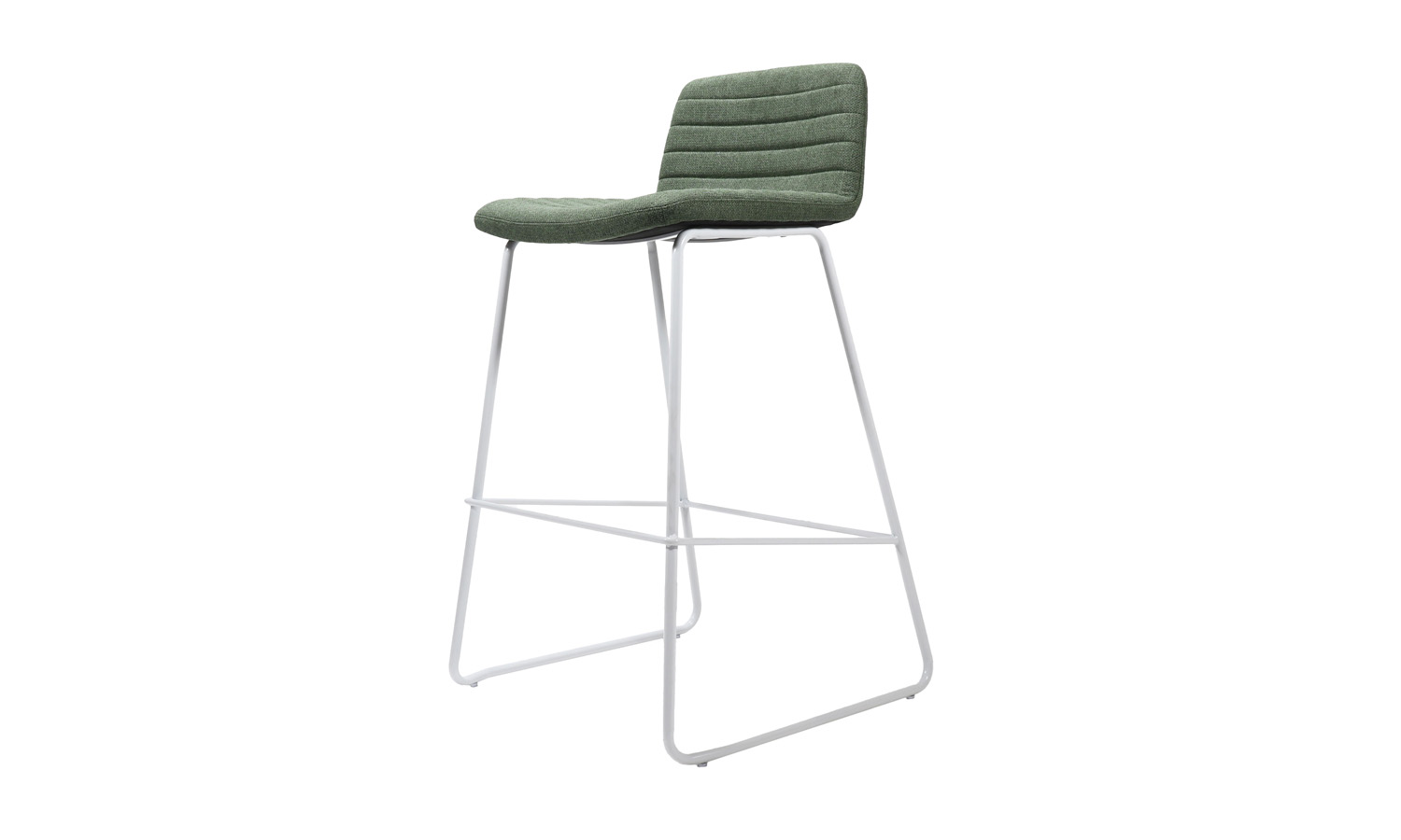 Pixel Bar Stool – White Frame - 730H