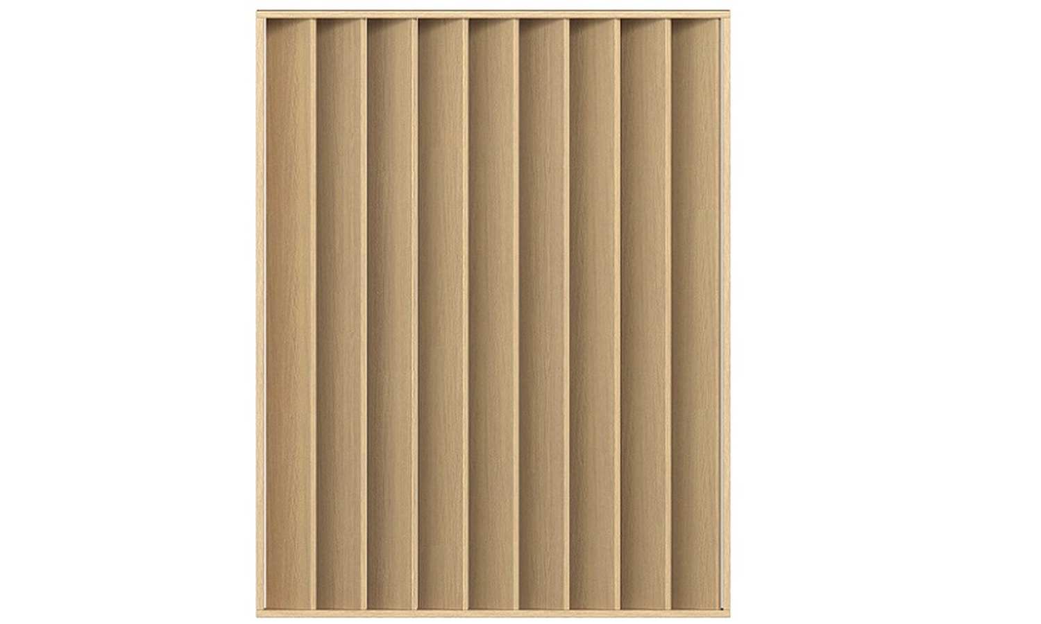 Slat-angle-front-view